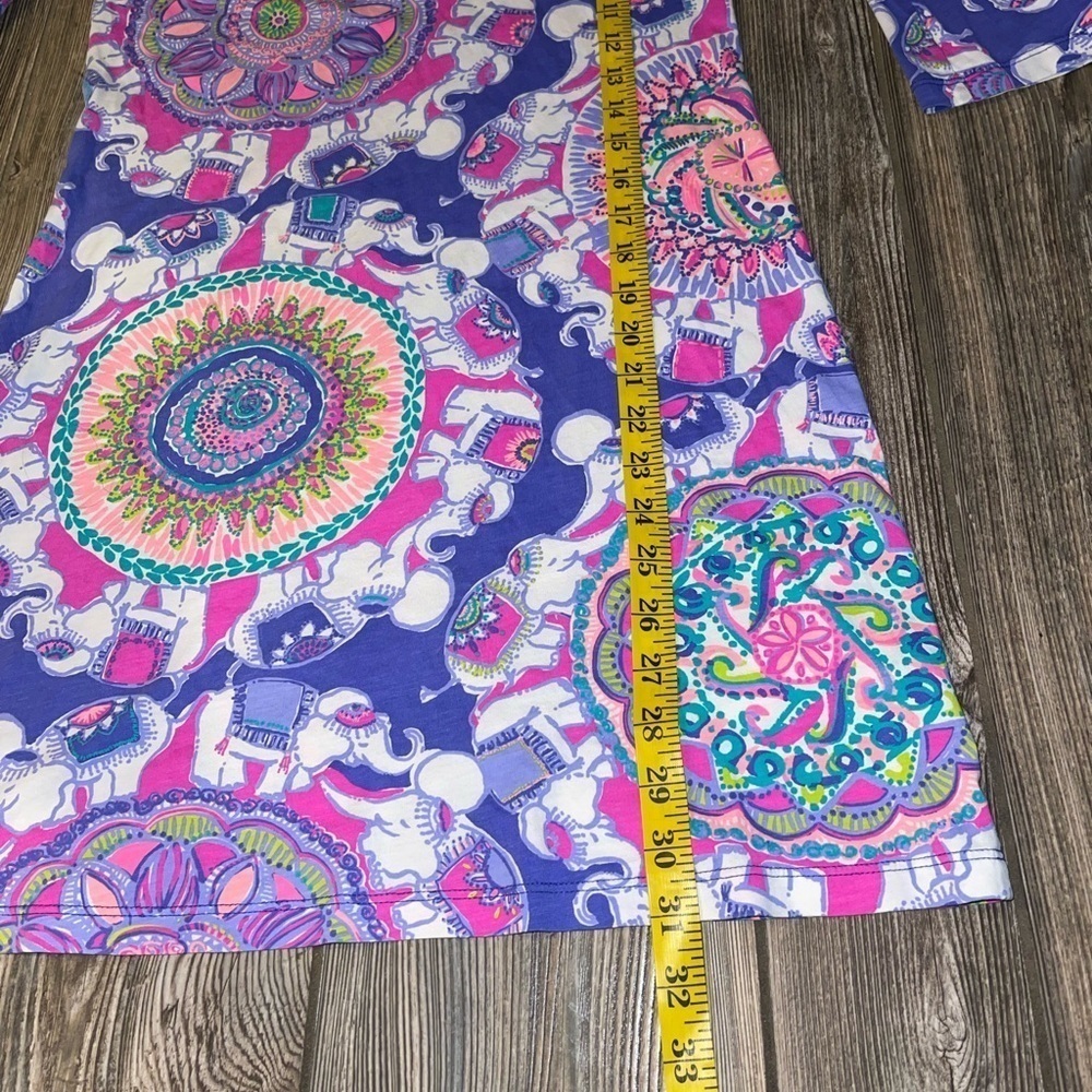 Lilly Pulitzer Bay Dress Play That Trunky Music - Picture 12 of 13